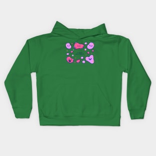 Cute Virus And bacteria Cartoon Kids Hoodie